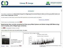 Tablet Screenshot of climatexchange.nl