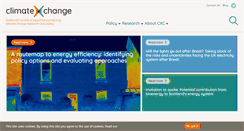 Desktop Screenshot of climatexchange.org.uk