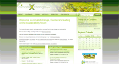 Desktop Screenshot of canberra.climatexchange.org.au